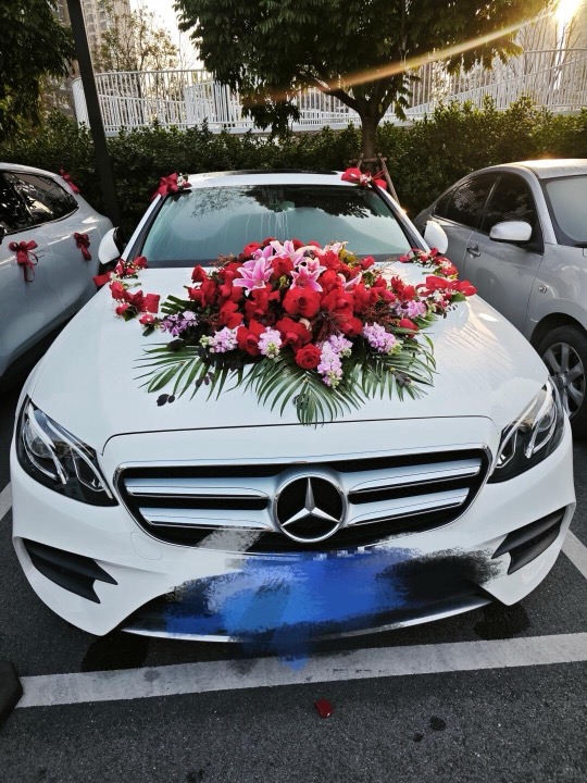 婚车头花05
