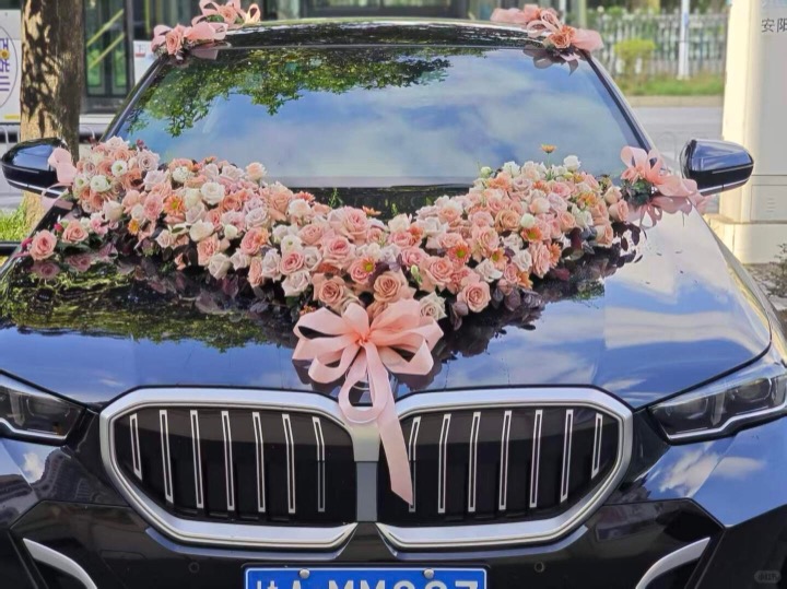 婚车头花09