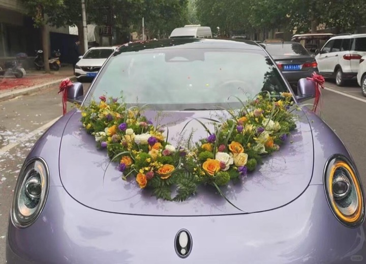 婚车头花17